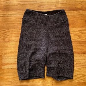 urban outfitters sparkly biker shorts